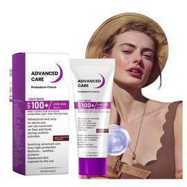 Sun Cream SPF 100, Sports Sunscreen Extra Strong Sunblock for Face & Body, UV Protection Sunblocker for Outdoor Sports, Waterproof, Soothing
