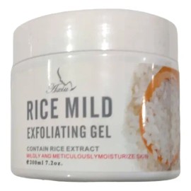 Exfoliante de Arroz  Colágeno 200 ml Aclarante y Antiacné Día  Noche                                                                                  