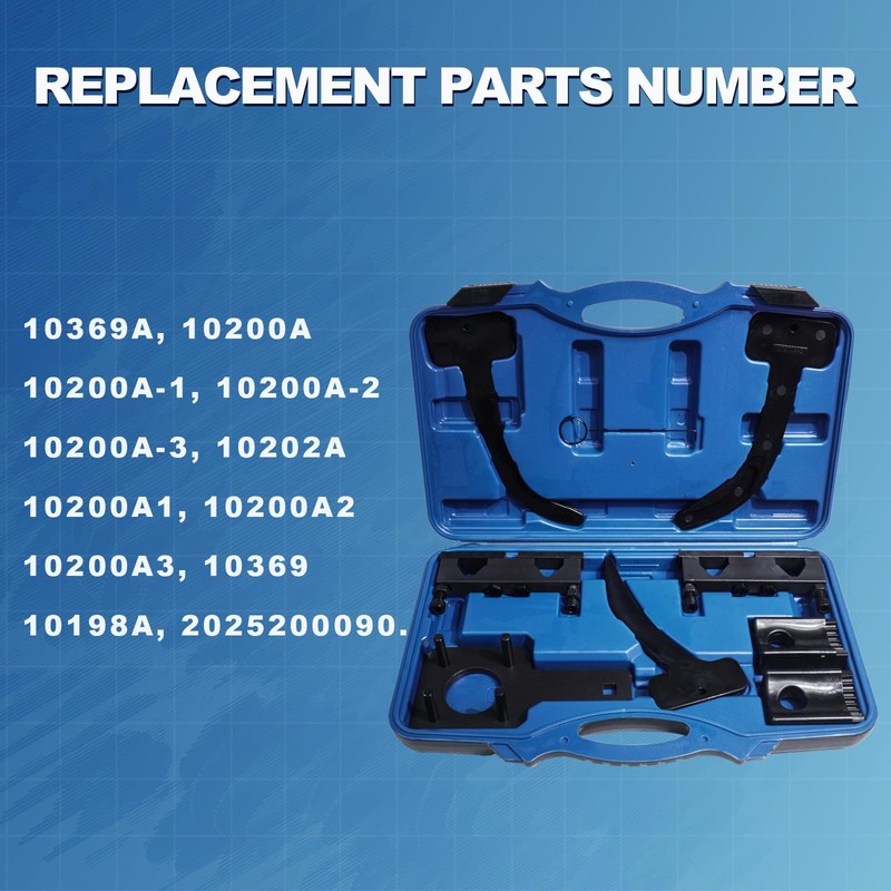 RIODEMBO Camshaft Phaser Timing Chain Tool, Crankshaft Pulley Wrench Compatible