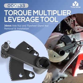 Yoursme Torque Multiplier Leverage Tool for Classic VW Bug/Volkswagen Beetle, 36mm Axle Nut & Flywheel Gland Nut Removal & Installation Tool
