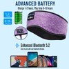 MUSICOZY Sleep Headphones Bluetooth Headband, Wireless Music Sleeping Headphones Sleep