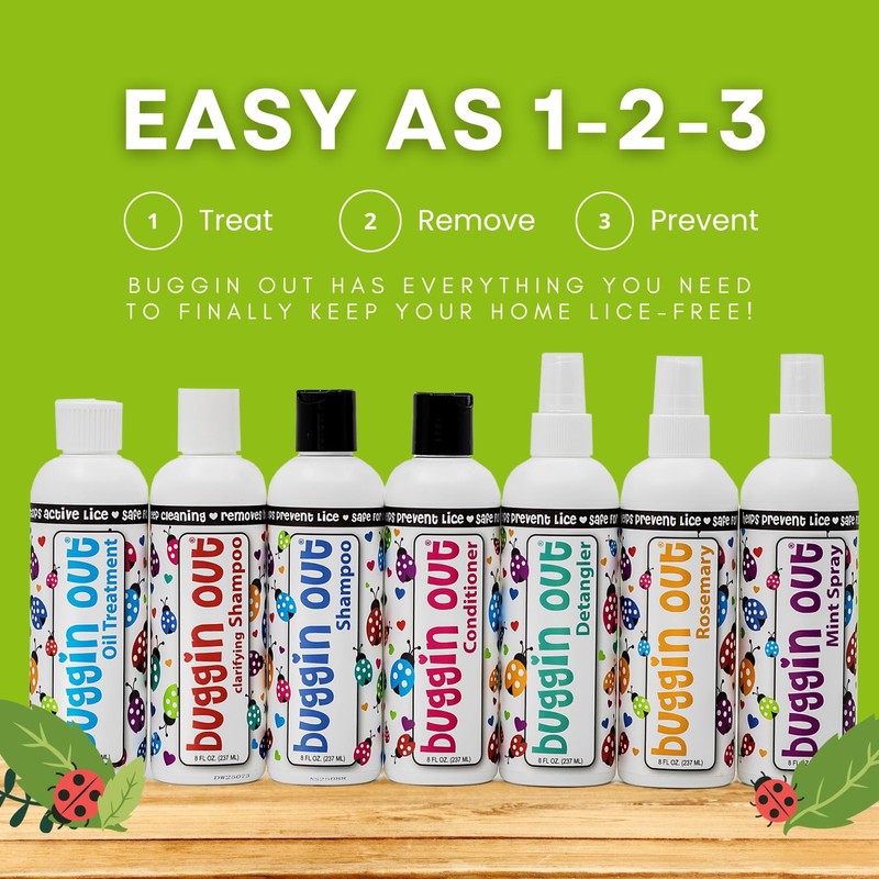 Buggin Out Mystical Mint Spritzer - 8oz Peppermint Essential Oils