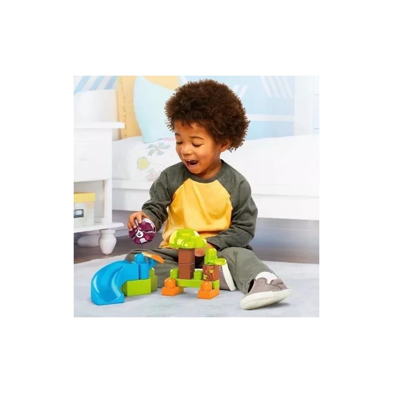 Mega Bloks Tobogan De Panda 14 Pz First Builders Mega