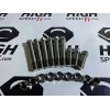 Highspeedti Titanium Sprint Car Radius Rod Bolt Kit Reduced Hex Jet Nuts Lightweight Ti 18pc