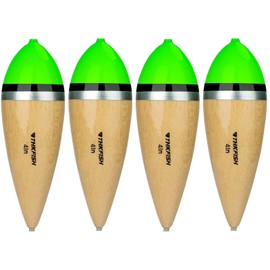 THKFISH Fishing Bobbers Slip Bobbers for Fishing Floats Bobbers for Fishing Balsa Bobbers for Steelhead Fish Float Rigs Freshwater Saltwater Floatage