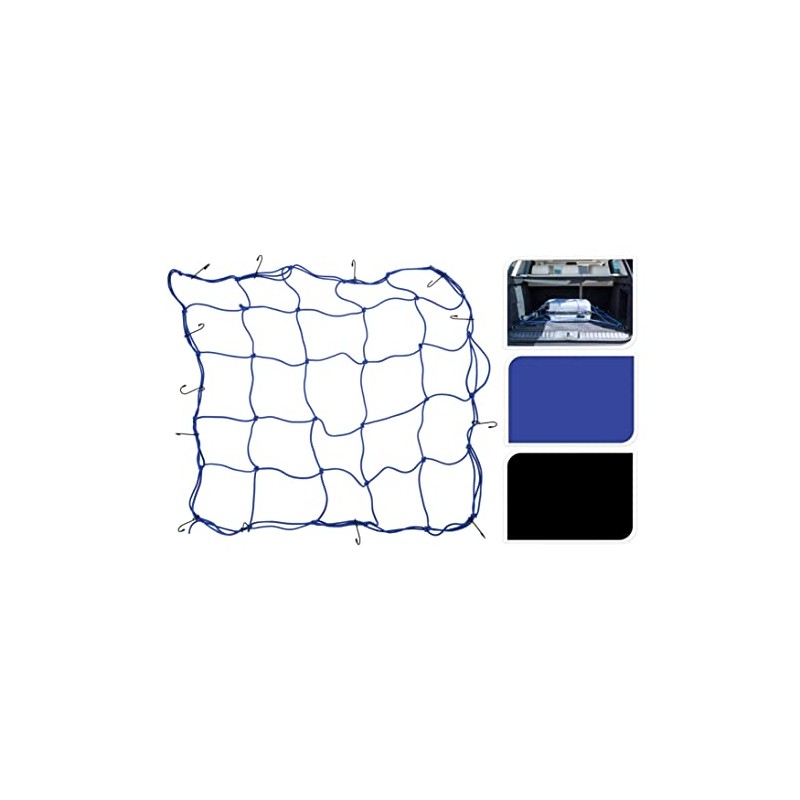 MIJOMA Luggage Net Boot Net with 12 Hooks, Organiser &