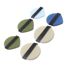 Healeved 6pcs Dual Use Makeup Sponge Puff for Foundation Concealer Blush Soft Water-activated Applicators for Smooth Application and Even Coverage