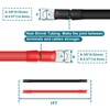 ZONBANG 8 AWG Battery Cable with 3/8 inch Terminals, Copper