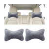 2PCS Car Headrest Pillow, Comfortable Ergonomic Design Vehicle Seat Neck