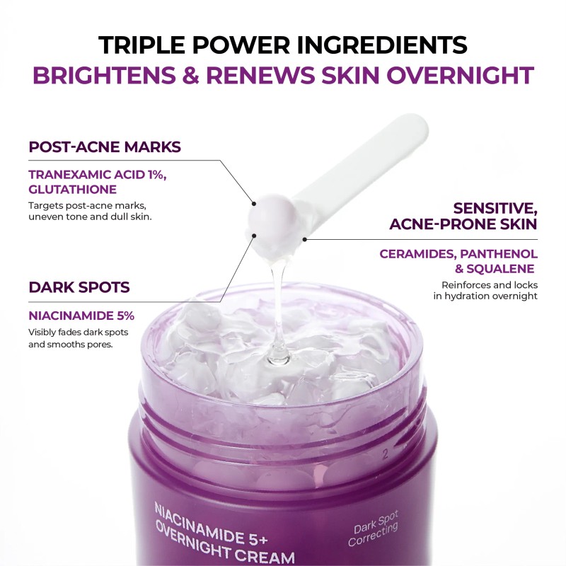 Jumiso [Jumiso]Niacinamide 5 + Overnight Cream 50ml