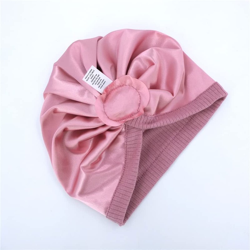 Sugarmelon Cute Silk Satin Lined Turban Hat for Newborn Baby