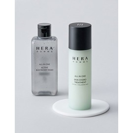 Hera [헤라] 옴므 올인원 트리트먼트 기획세트 (본품 150g + 바디워시 50ml) [Hera] Homme All-in-One Treatment Gift Set (Main Product 150g + Body Wash 50ml)