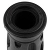 Kijima grip rubber oval dimple black Suzuki scooter 201-7166