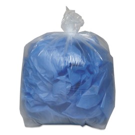 Boardwalk 531 Low Density Repro Can Liners, 1.1 Mil, 40-45gal, 40x46, 10 Bags/RL, 10 Rolls/CT