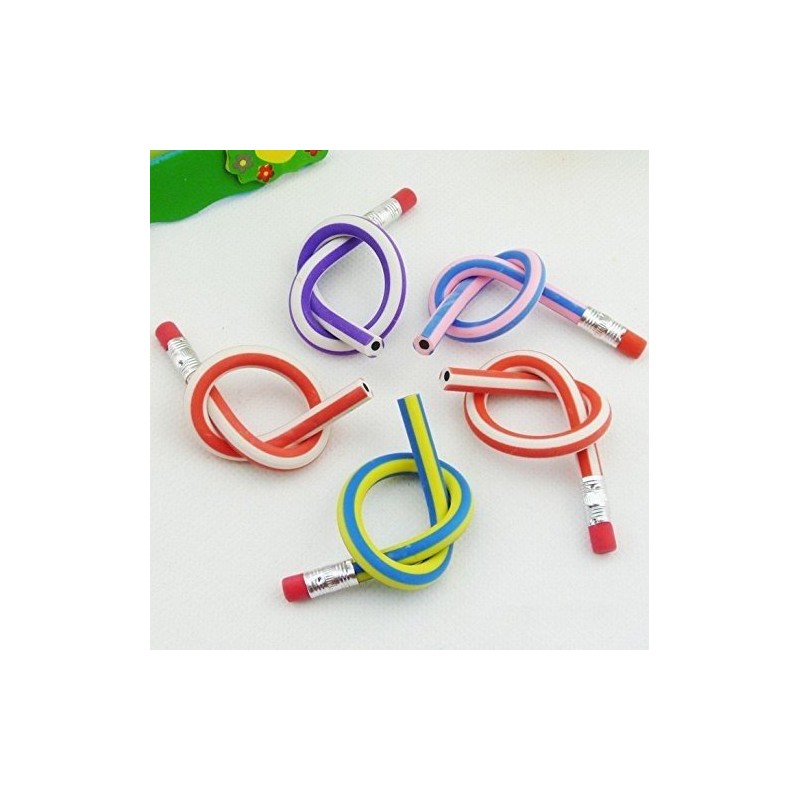 AHG Soft Flexible Bendy Pencils Magic Bend Kids Children School