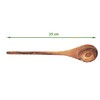 NATUREHOME Olive Wood Wooden Spoon 25 cm