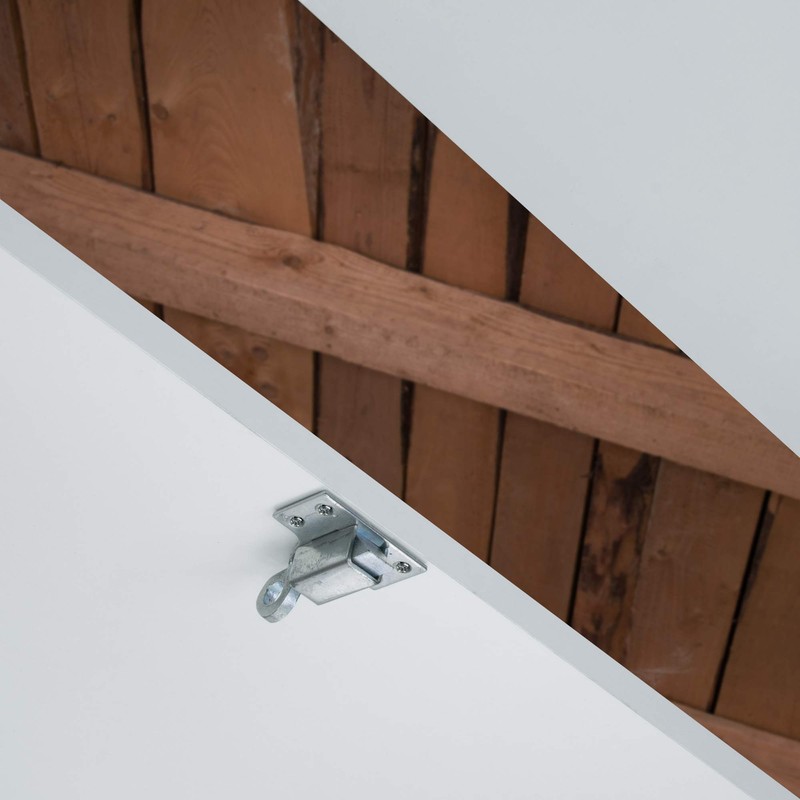 Gedotec Metal skylight catch for light skylight windows, galvanised steel