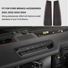 SENSHINE Silicone Dash Dashboard Cover Mat for Ford Bronco Accessories