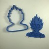 Cuticuter Vegeta Dragon Ball Cookie Cutter, Blue