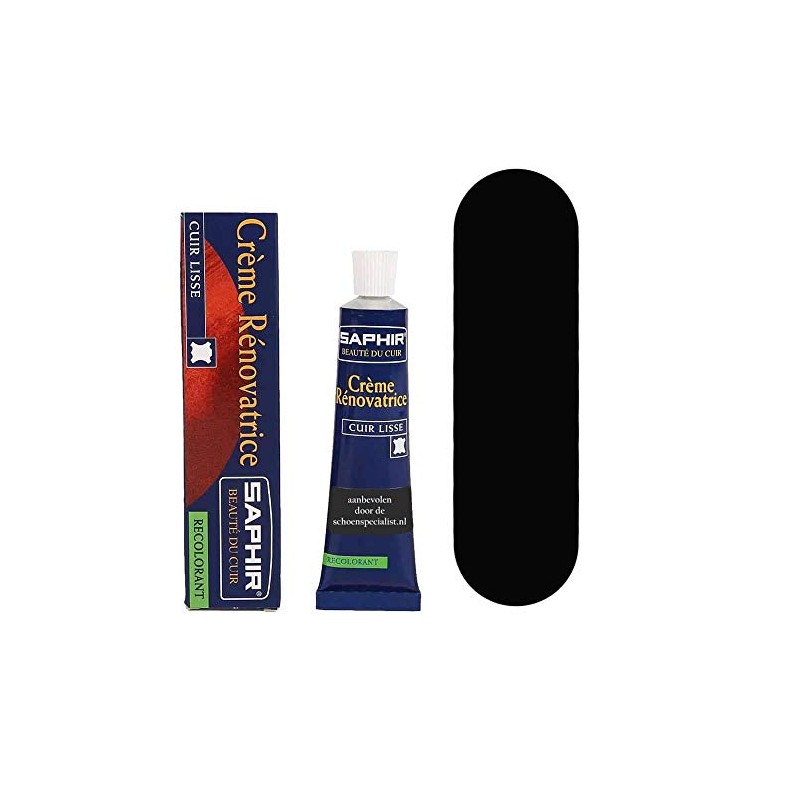 Saphir Beaute du Cuir Renovating Cream 25 ml - Black