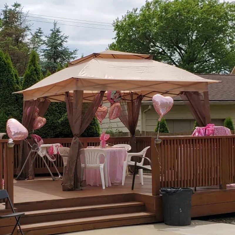 COOS BAY 11x11 Replacement Pop up Gazebo Tent Steel Frame