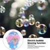 Kids Bubble Blower Wand Automatic Electric Light Up Bubble Blower