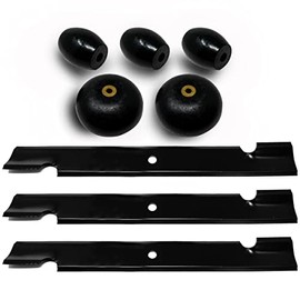 Blade Wheel Roller Kit for Scag Turf Tiger 61 Inch Deck 482295 481632 481708