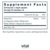 Vital Nutrients Triple Mag 250 Magnesio Absorción Mejorada Metabolismo Contiene