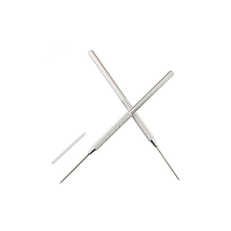 2Pcs Modeling Sculpture Needle Point Clay Detail Tools