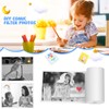 Yosfeng Kids Instant Print Camera Paper - 6 Rolls, 57x30mm