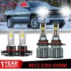 SHENKENUO For 2014-2015 GMC Sierra 1500 4X Front LED Headlight