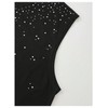 Verdusa Men's Glitter Rhinestone Tank Top Sleeveless Crew Neck Party