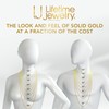 LIFETIME JEWELRY 1.5mm Flat Maritime Necklace for Women and Men