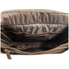 Rowallan Mens Structured Brown Leather Hanging Large Wash Travel Toiletry