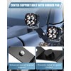 NORTHYUN Dual Light Bar Hood Mounting Brackets for F150 2015–2025