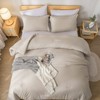 weigelia Twin Comforter Set Oatmeal Fluffy Microfiber Comforter Set for