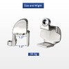 Adjustable Boat Fender Clips for Pontoon Bumpers