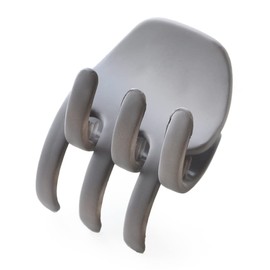 JewelVOX Hair Clip, Hair Accessories, Hair Claw Dull Color, Stylish, Popular, Adult (Charcoal Gray)