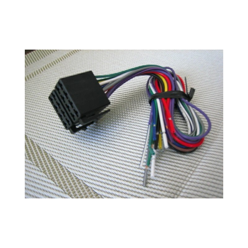 Jensen Heavy Duty Short DIN Stereo JHD1130WP, JHD22 Wire Harness