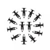 SNS 60PCS 8mm Bumper Clips Retainer Auto Car Plastic Rivets