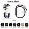 Issinlky Nylon Braided Band for Garmin Venu Sq/Sq 2 Music,