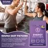 Energy Support Patches | with B-Complex Vitamins B1, B2, B3,