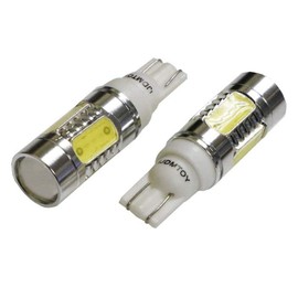 iJDMTOY Extremely Bright 7.5W High Power 912 921 906 Projector LED Reverse Light Bulbs, Xenon White