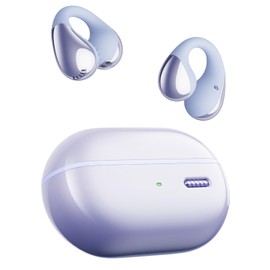 SOUNDPEATS CC Ear Cuff, Earphones, Open Earphones, Wireless Earphones, Bluetooth 5.4, Multi-Point Connection, IPX5 Waterproof, Supports Up to 24 Hours Playback, Rapid Charging, Dedicated App, Dynamic