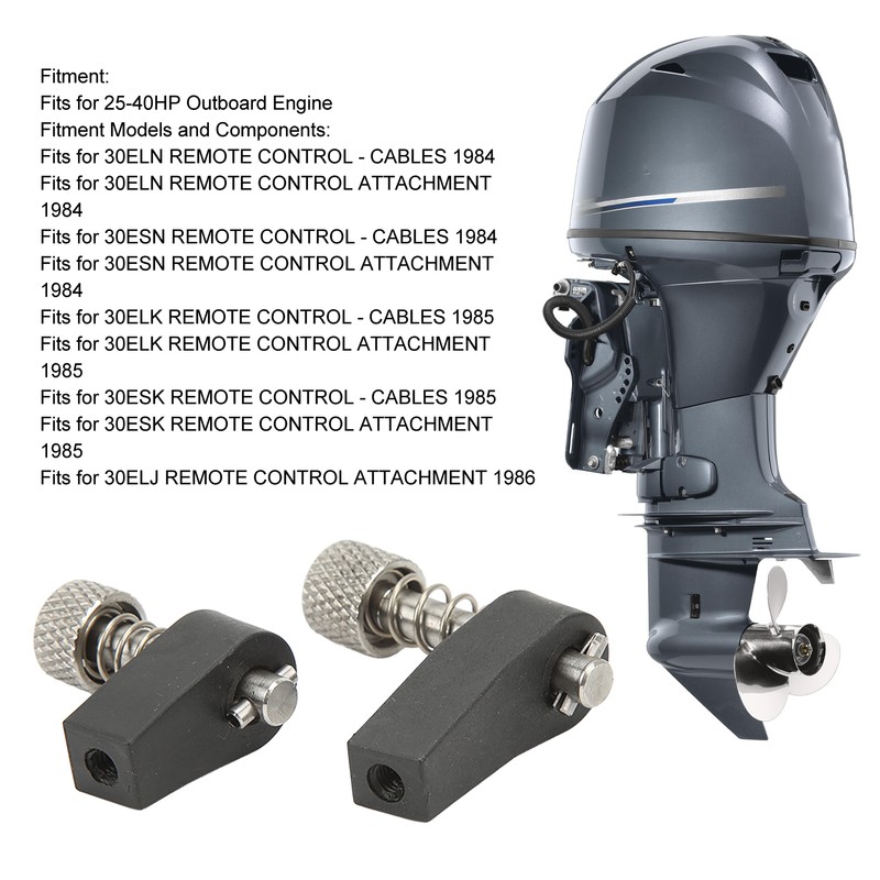 Cable End Assembly Kit 648‑48330‑50 Stainless Steel Outboard Engine Parts