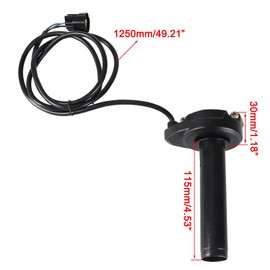 Throttle Grips Surron Throttle Handle & Rolling Bearing JXMOTONG Throttle Grips with Throttle Cable Throttle Kit for Electrice Dirt Bike Sur-Ron/Surron/Light Bee/Sur Ron S/Surron X / X160/X260