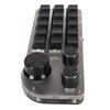 USB Mini 15 Key Keypad with 3 Knobs Type C