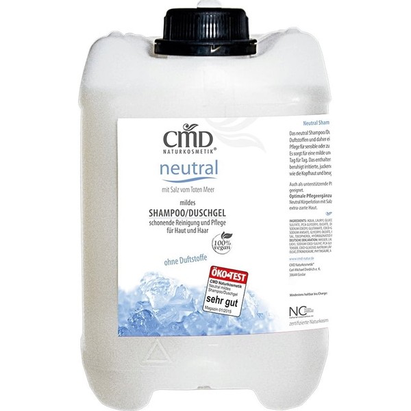 CMD Naturkosmetik Neutral Shampoo/Shower Gel - Bulk Container, 2,50 l