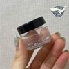 Mini cream container, transparent black lid, small cosmetic empty bottle, cream container empty bottle / 미니 크림 용기 투명 블랙 뚜껑 화장품 소형 화장품공병 크림용기 공병