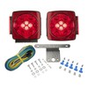 Blazer International C7425 LED Square Trailer Light Kit with Integrated